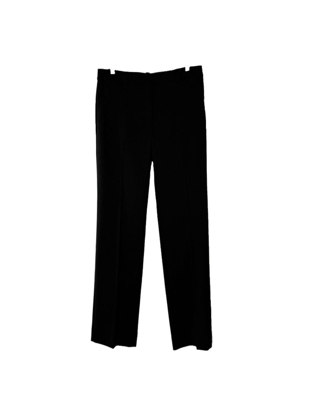 Banana Republic Slacks Pants Straight Leg Flat Front Pockets Womens size 6 Black